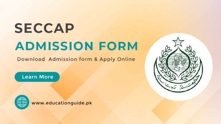 SECCAP Admission Form 2024 Download and Online Apply