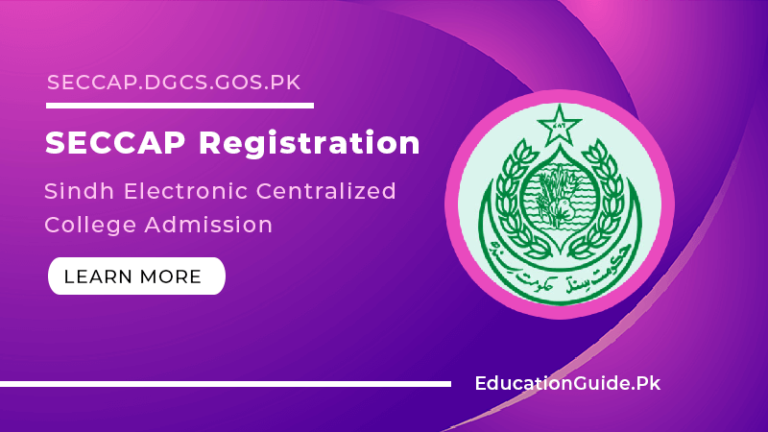 SECCAP Online Registration 2024 Online Admission